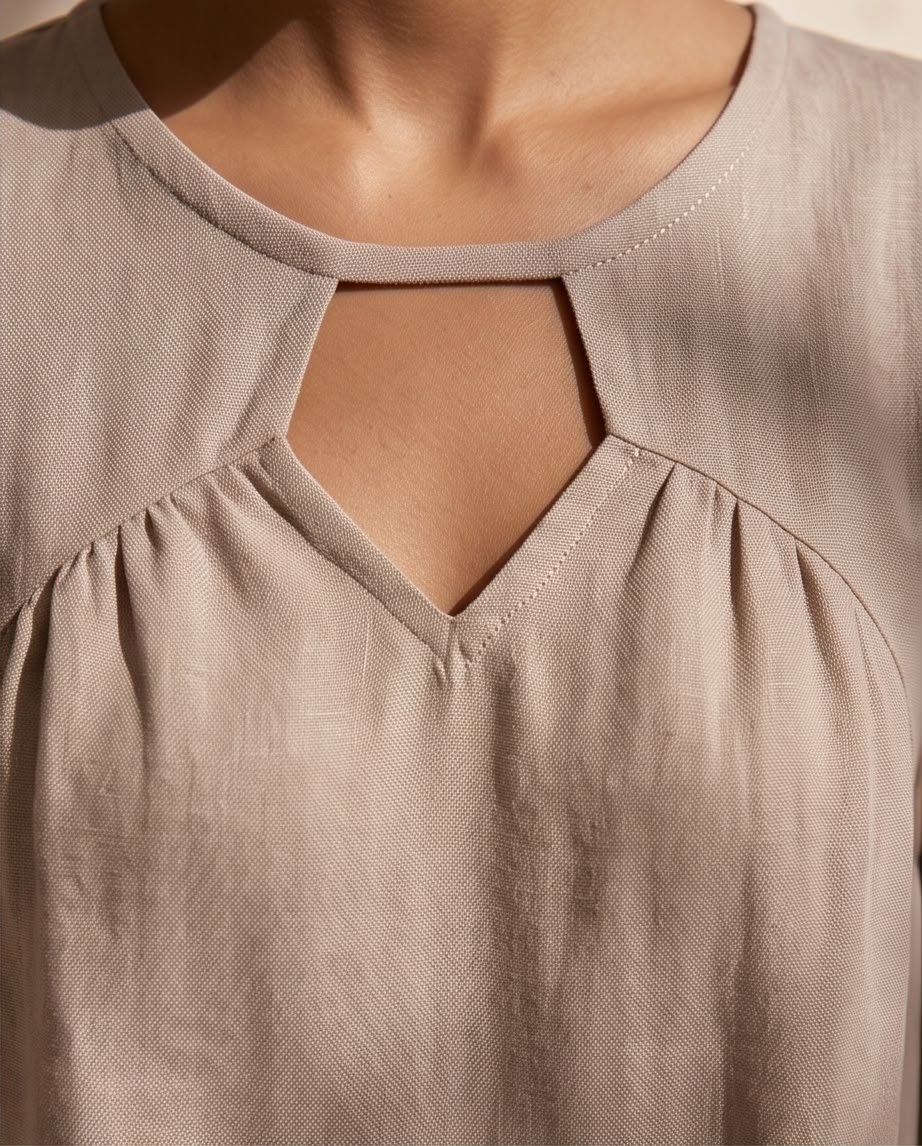 Boho Top in Egyptian Sand